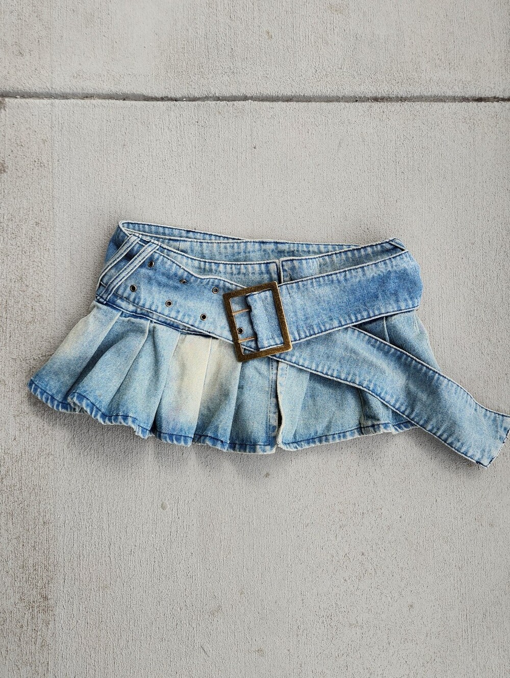 Jaded London Denim Mini Skirt